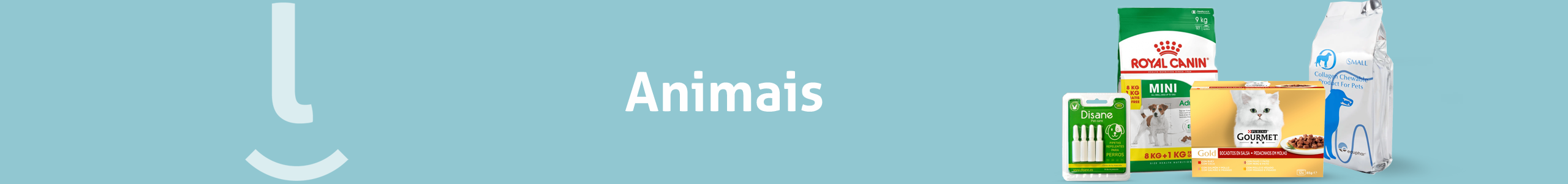 banner menu top animais